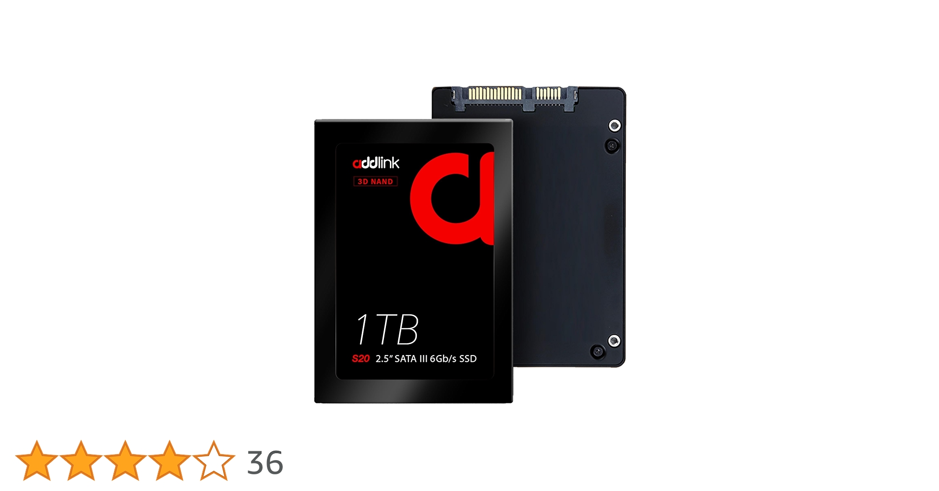 Amazon | addlink S20 台湾製 1TB 内蔵SSD | 読取り最大 500MB/s